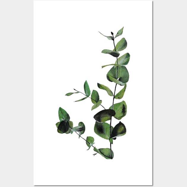 Eucalyptus Wall Art by RosanneCreates